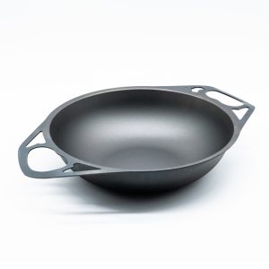 Solidteknics 30cm Iron Wok