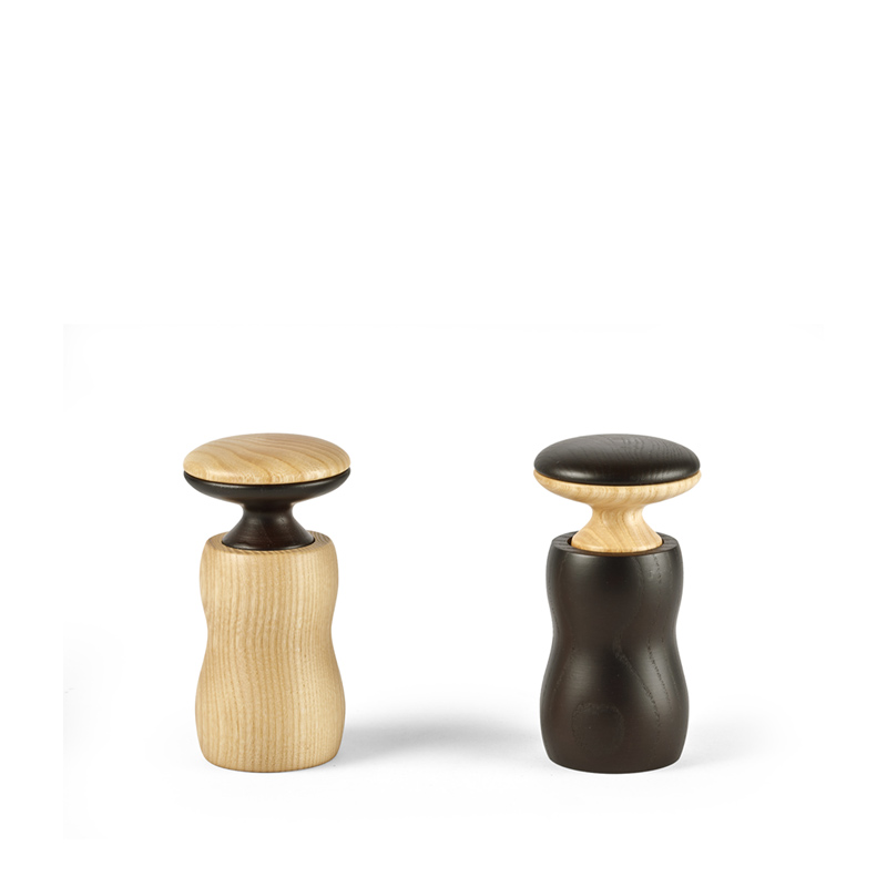 Legnoart Pepper Mill and Salt Mill “Magic Mushrooms”