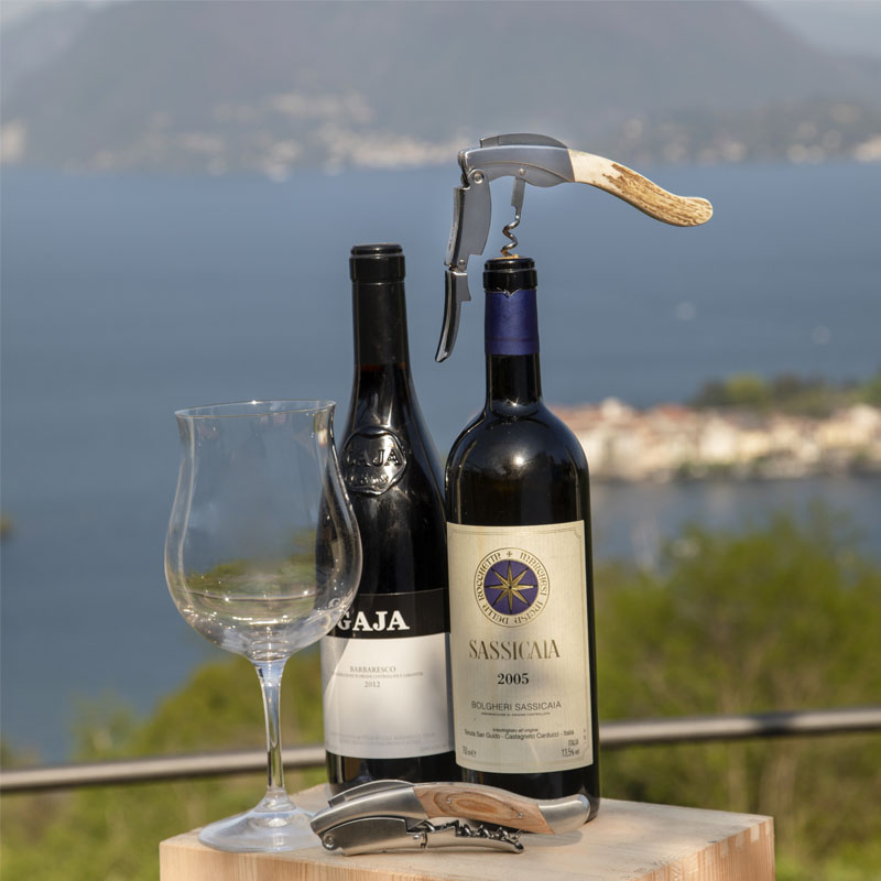 Legnoart Corkscrew “Ghemme” in Stainless Steel and Deer Horn - Image 4